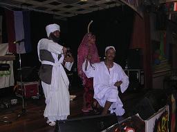 Festival Eritrea Holland 2005 - Anghesom and the artist